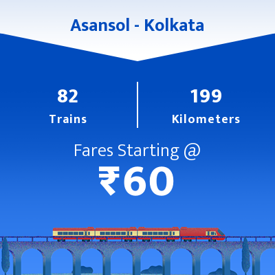 Asansol To Kolkata Trains